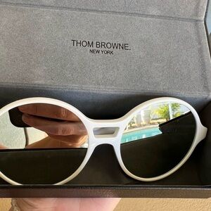 Thom Browne Classic White Sunglasses